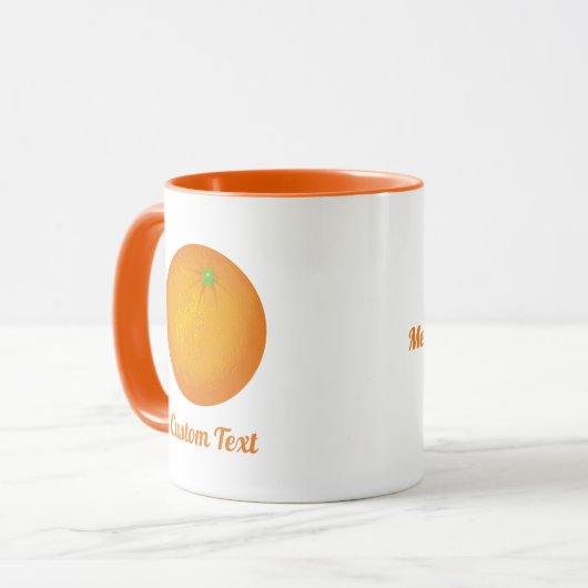 Mug Orange (Devant gauche)
