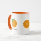 Mug Orange (Devant gauche)