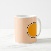 Mug Orange (Devant droit)