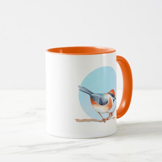 Mug Orange (Devant droit)