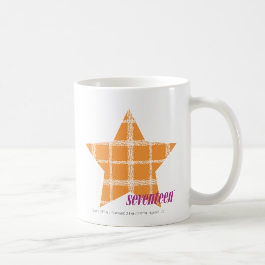Mug Orange 2 de plaid (Droite)