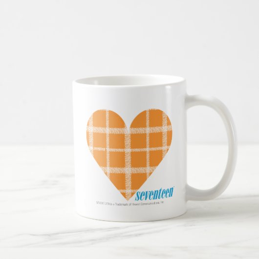 Mug Orange 4 de plaid (Droite)