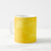 Mug Orange abstrait aquarelle macro texture fond (Devant gauche)