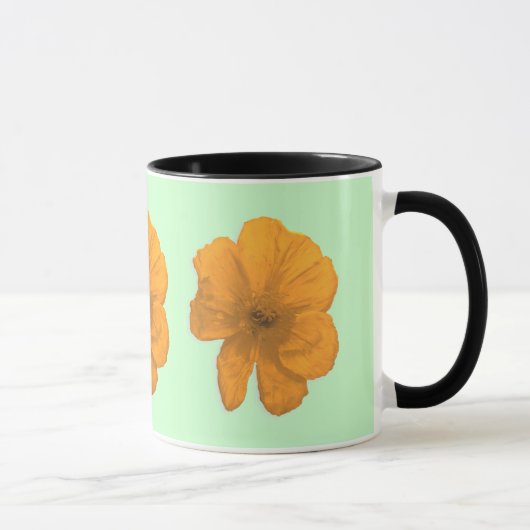 Mug Orange Aid/ PopArt Flower (Droite)