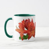 Mug Orange Azalea Blossoms (Gauche)