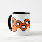 Mug Orange Boo (Devant gauche)