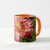 Mug Orange Chrysanthemum Photographie, Beauté canadien (Devant droit)