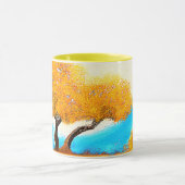 Mug "Orange Coloured Nature" Belle Photo. Commandez dè (Centre)