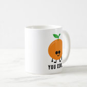 Mug Orange, Cool ? (Devant droit)