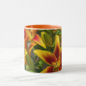 Mug Orange Daylily Canadian Flower Photography (Centre)