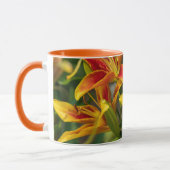 Mug Orange Daylily Canadian Flower Photography (Gauche)
