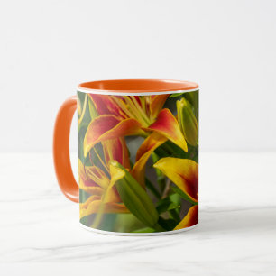 Mug Orange Daylily Canadian Flower Photography
