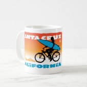 Mug Orange de fille de surfer de Stephen Hosmer (Devant gauche)