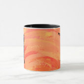 Mug Orange de la trompette des bogies de New York (Centre)