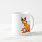 Mug Orange de Lupe (Devant droit)