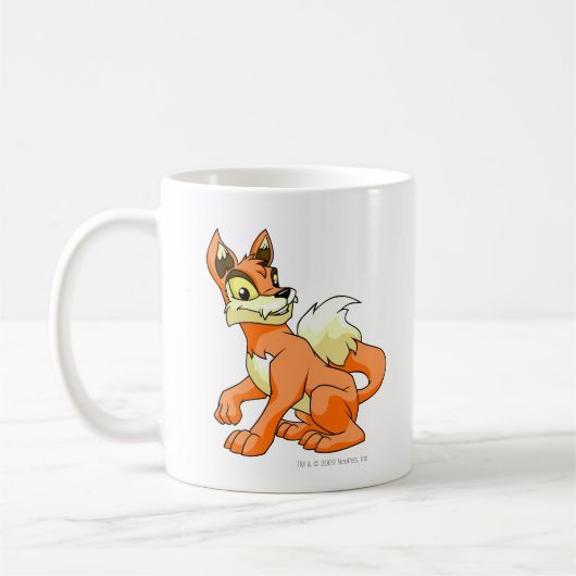 Mug Orange de Lupe (Gauche)