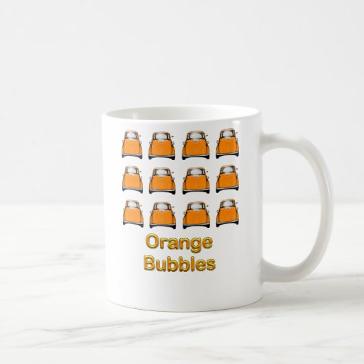 Mug orange d'isetta (Droite)