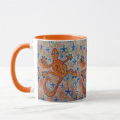 Mug Orange Gecko (Gauche)