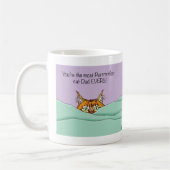 Mug Orange Gingembre Violet Mignon Chat Papa Fête des (Gauche)