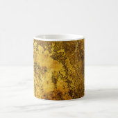 Mug Orange grunge textureabstrait, antique, antique, a (Centre)