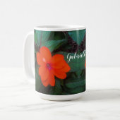 Mug Orange Impatiens (Devant gauche)