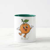 Mug Orange Joyeux Ta Daa (Centre)