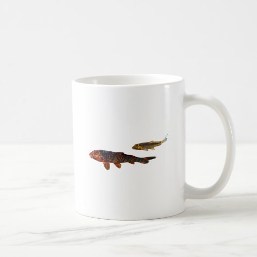 Mug Orange Koi et Gold Koi (Droite)