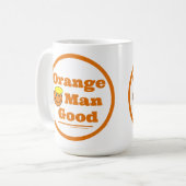 Mug Orange Man BON (Devant gauche)