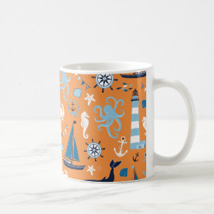 Mug Orange marine