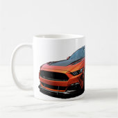Mug Orange Mustang S550 (Gauche)