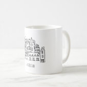 Mug Orange néerlandaise de souvenir de ville (Devant droit)