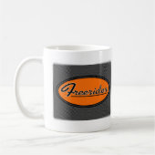 Mug Orange PARASITAIRE sur le chrome (Gauche)