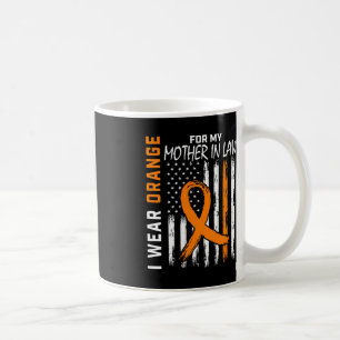Mug Orange Pour Ma Mère En Droit Leucémie Cancer Award