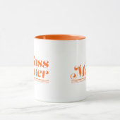 Mug Orange principale de culot (Centre)