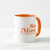 Mug Orange principale de culot (Devant droit)