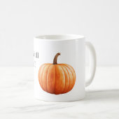 Mug Orange Pumpkin (Devant droit)