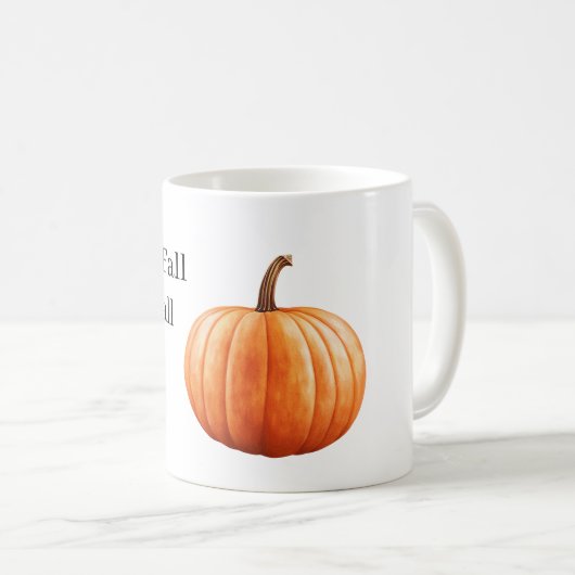 Mug Orange Pumpkin   (Devant droit)