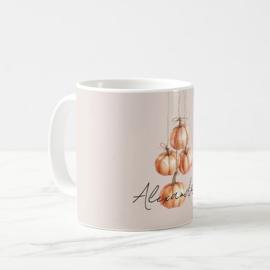 Mug Orange Pumpkins on Strings (Devant gauche)
