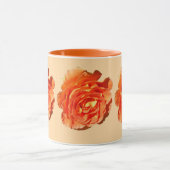 Mug Orange Rose I Plutôt Floral (Centre)