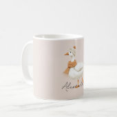 Mug Orange Scarf Duck (Devant gauche)