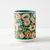 Mug Orange Spring Flowers (Centre)