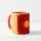 Mug Orange Starburst (Devant gauche)