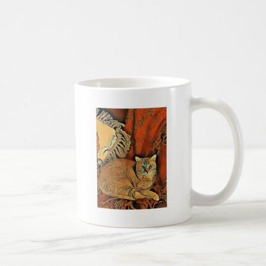 Mug Orange Tabby (Droite)