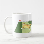 Mug Orange Tabby Cat You are Sunbeam on the Carpet (Gauche)