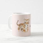 Mug Orange Tiger (Devant gauche)