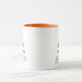 Mug Orange, Un Docteur Sage, Écrit Une Fantastique Nou (Centre)