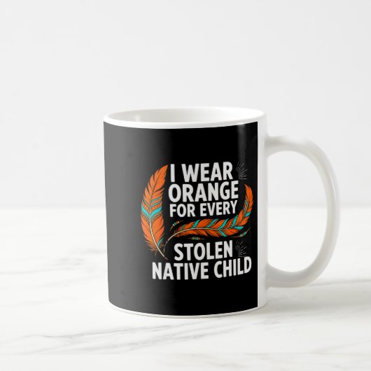 Mug Orange Unity Day Every Child Native American Women (Droite)