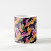 Mug Orange Violet Vert Jaune Abstrait (Centre)