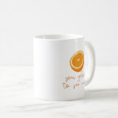 Mug Orange Vous Êtes Heureux De Me Voir ? (Devant droit)