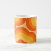 Mug Orange Y2K Fleur sauvage Bold Retro Spring Cuisine (Centre)